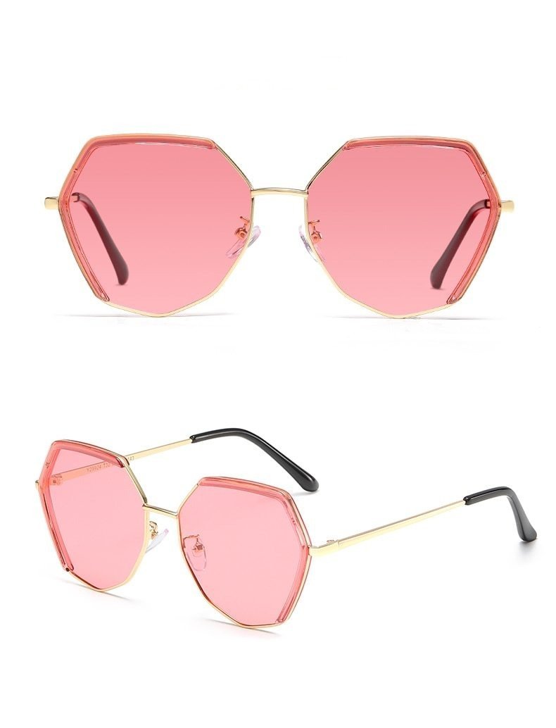 2021 Vintage Big Frame Oversized Sunglasses Women Pink Sun Glasses Me –  JollyHola | Sunglasses women oversized, Shades for women, Sunglasses women